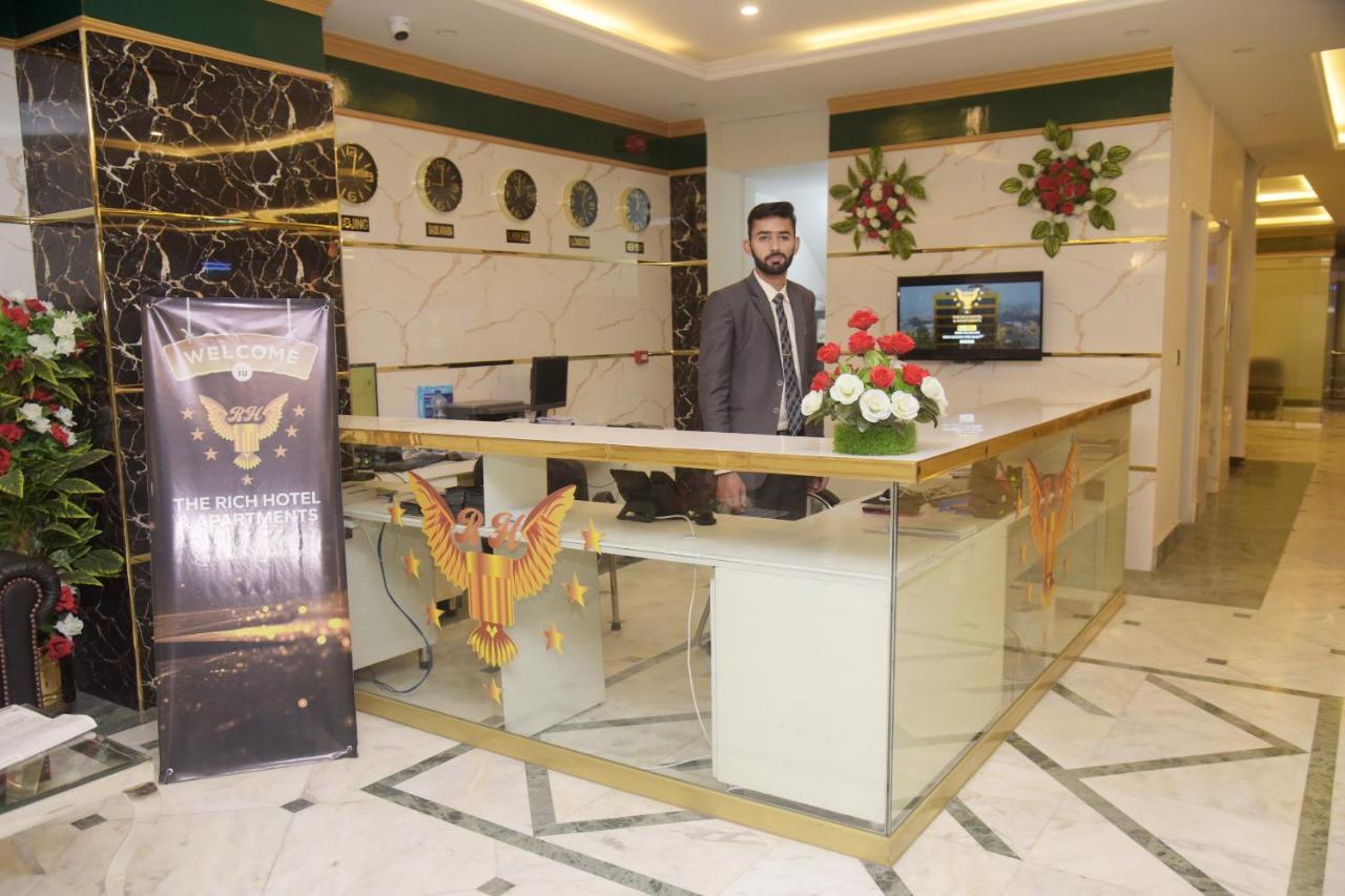 The Rich Hotel & Apartments Lahore Exterior foto